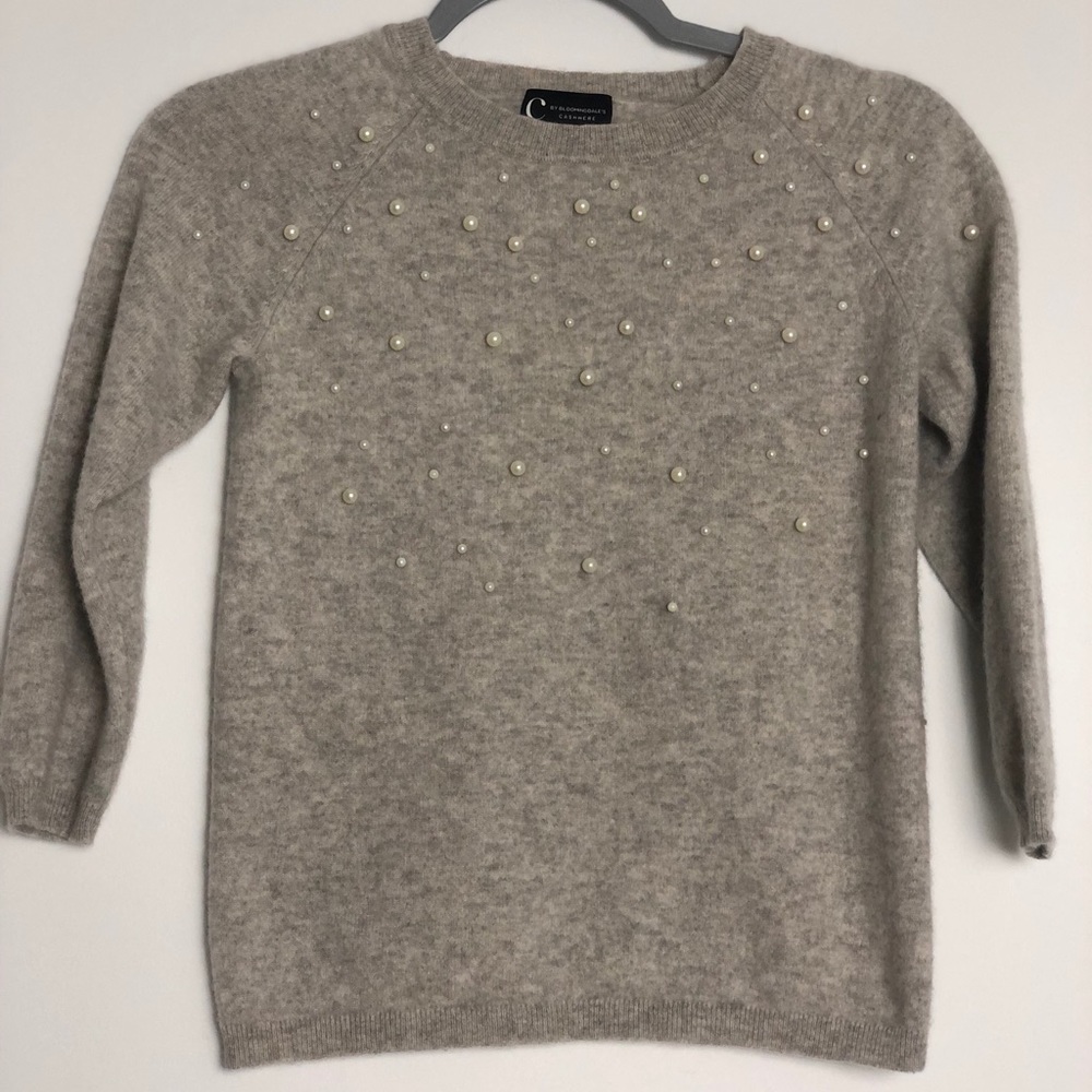 C by Bloomingdales cashmere sweater- Size: S